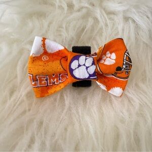 Clemson Pet Bow Tie